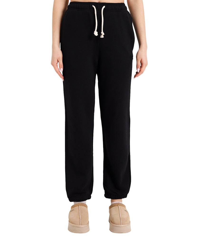 Acne Studios Frack Face Cotton Sweatpants Black