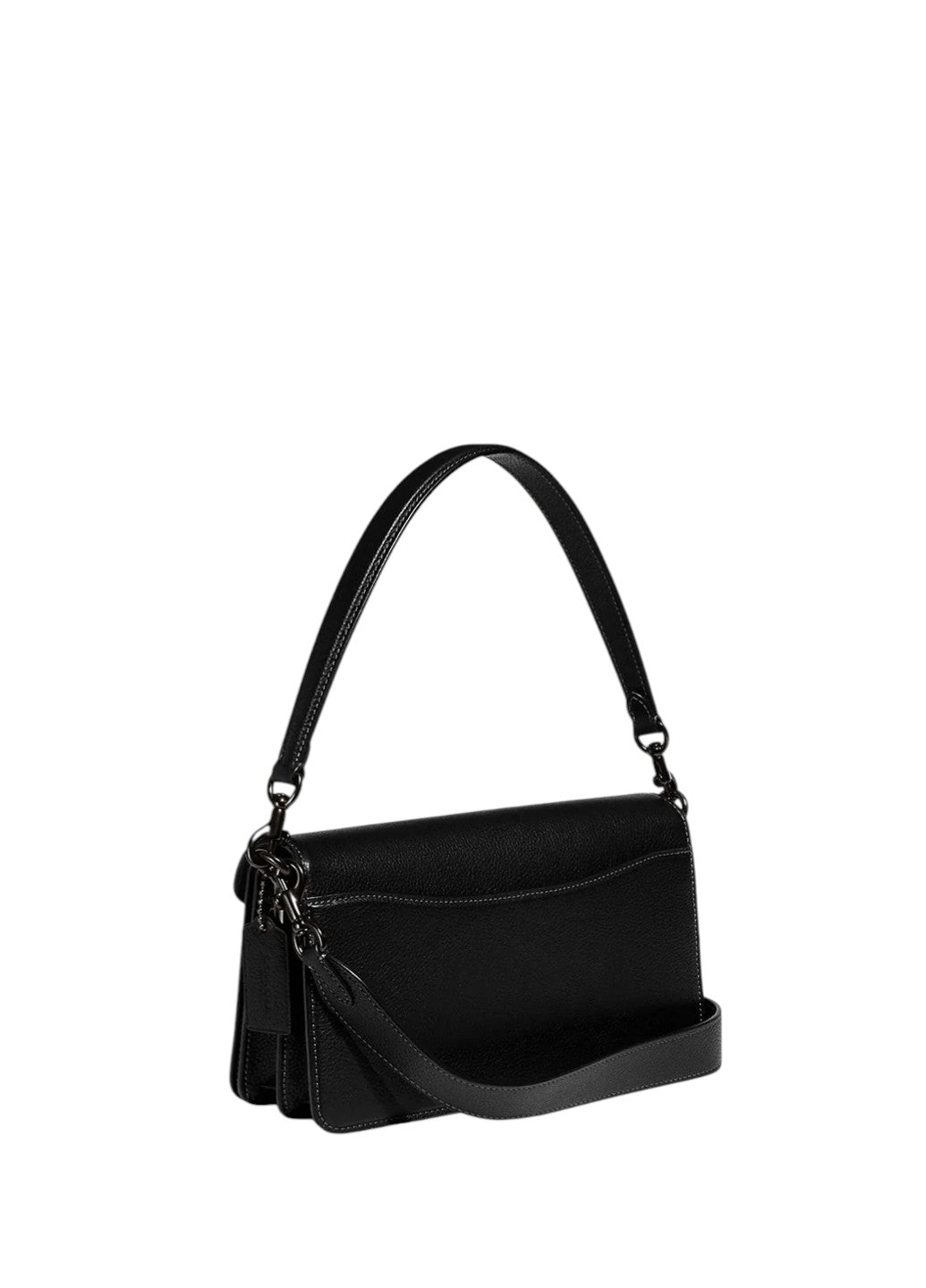 Сумка Coach Tabby Shoulder Bag 26 Pewter/Black — SSTORIES