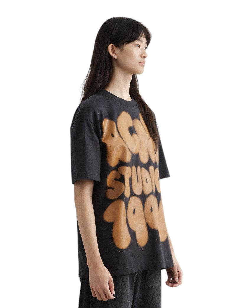 Acne Studios Eresa Cotton Jersey T-shirt Black