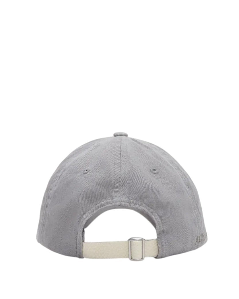 Acne Studios Cotton Baseball Cap Grey/Khaki — SSTORIES