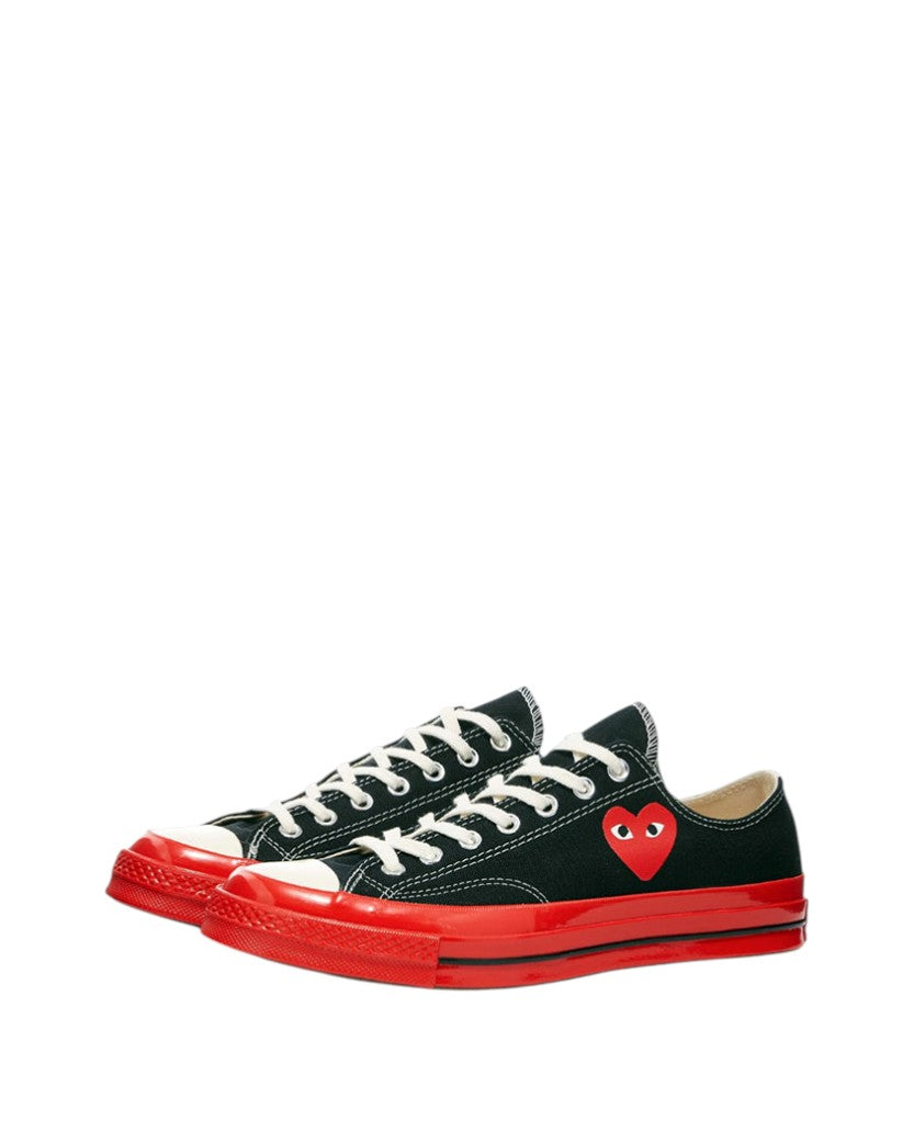Converse x Comme Des Garcons Play Low Top Sneakers Black/Red Low