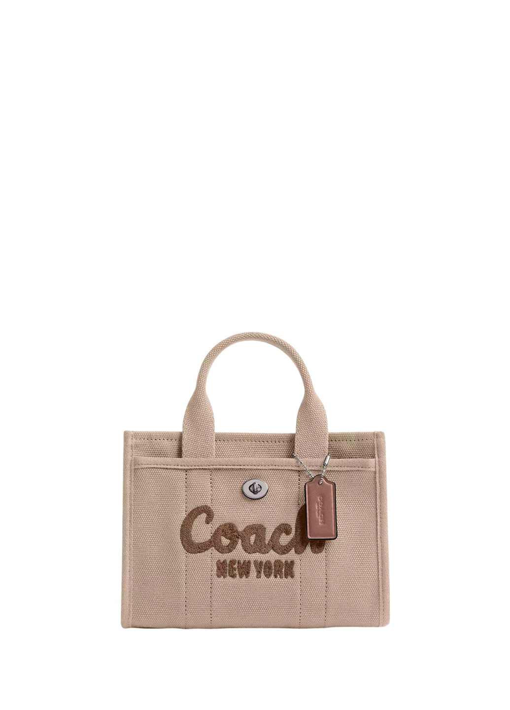 Coach Cargo Tote Bag 20 Dark Natural