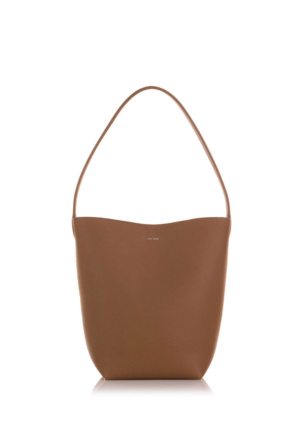 The Row Medium N/S Park Tote in Leather Brown