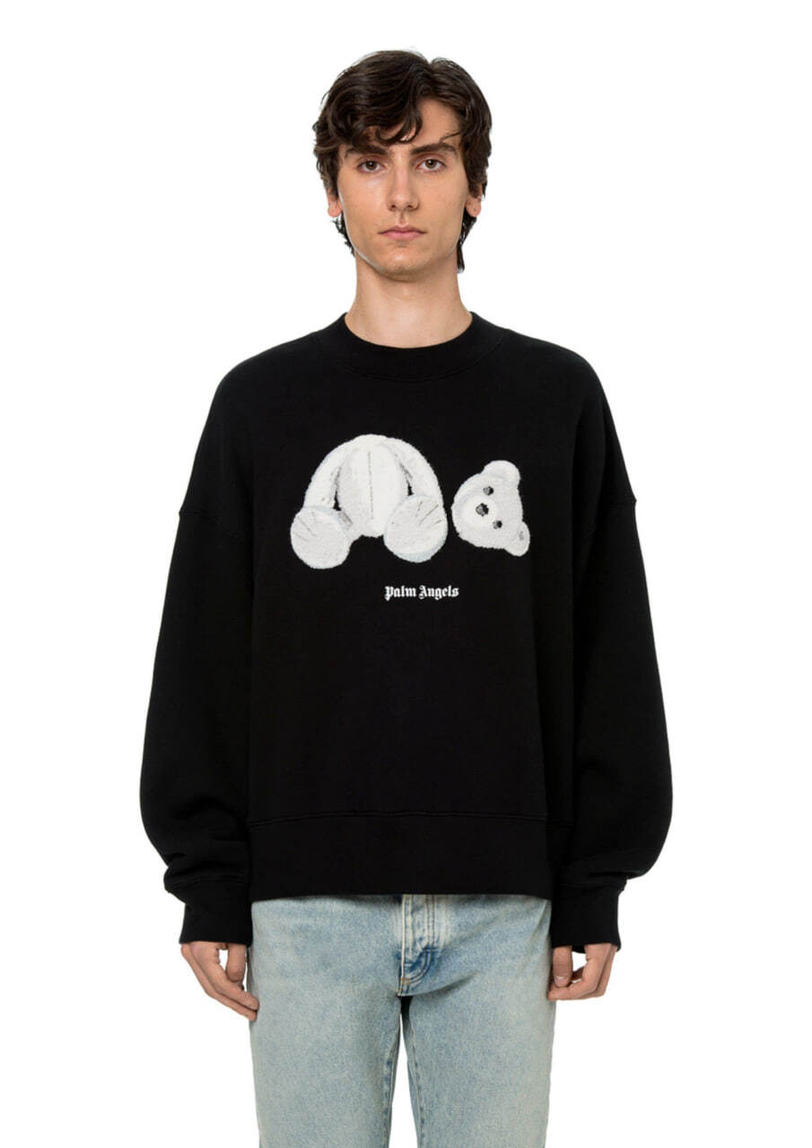 Palm Angels Ice Bear Sweatshirt Black
