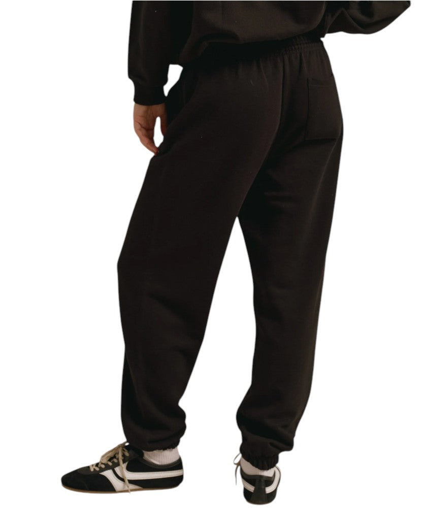 Adanola Varsity Sweatpants Black