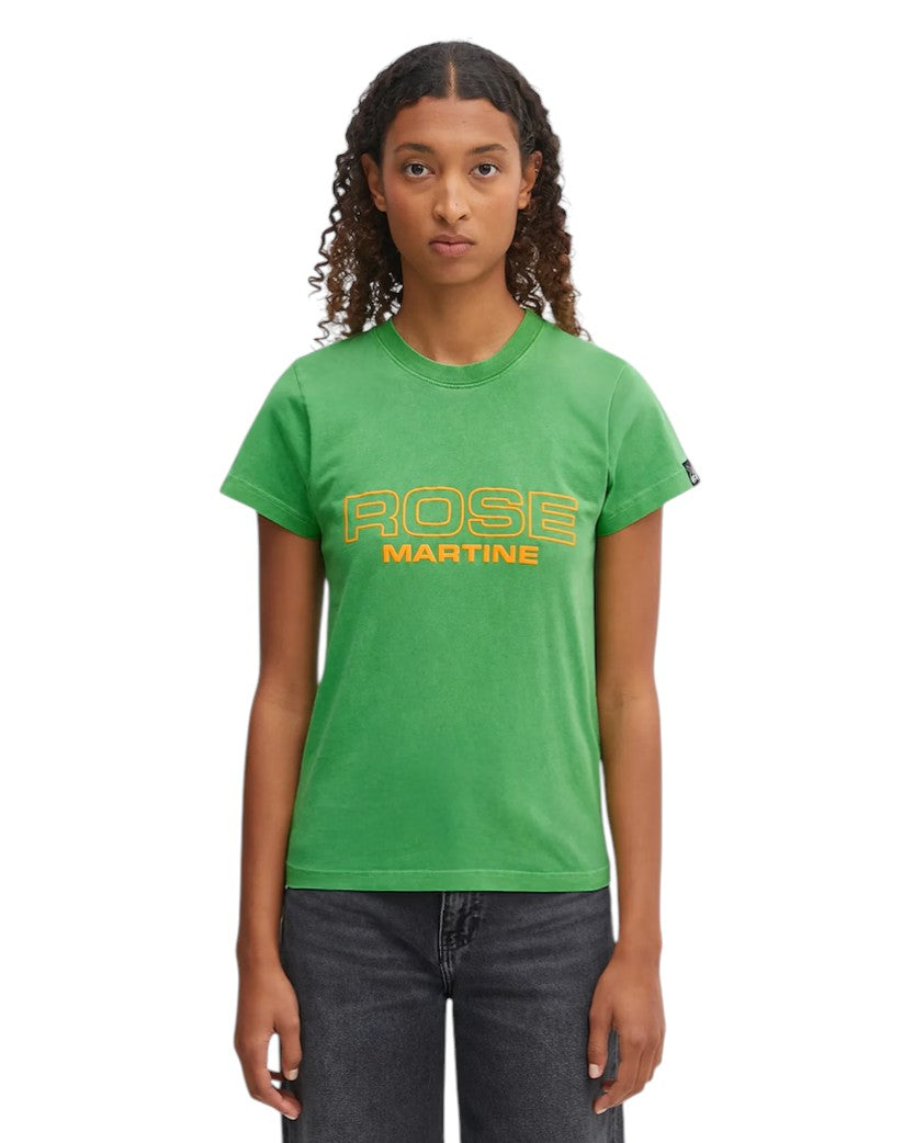 Martine Rose Shrunken T-shirt Green
