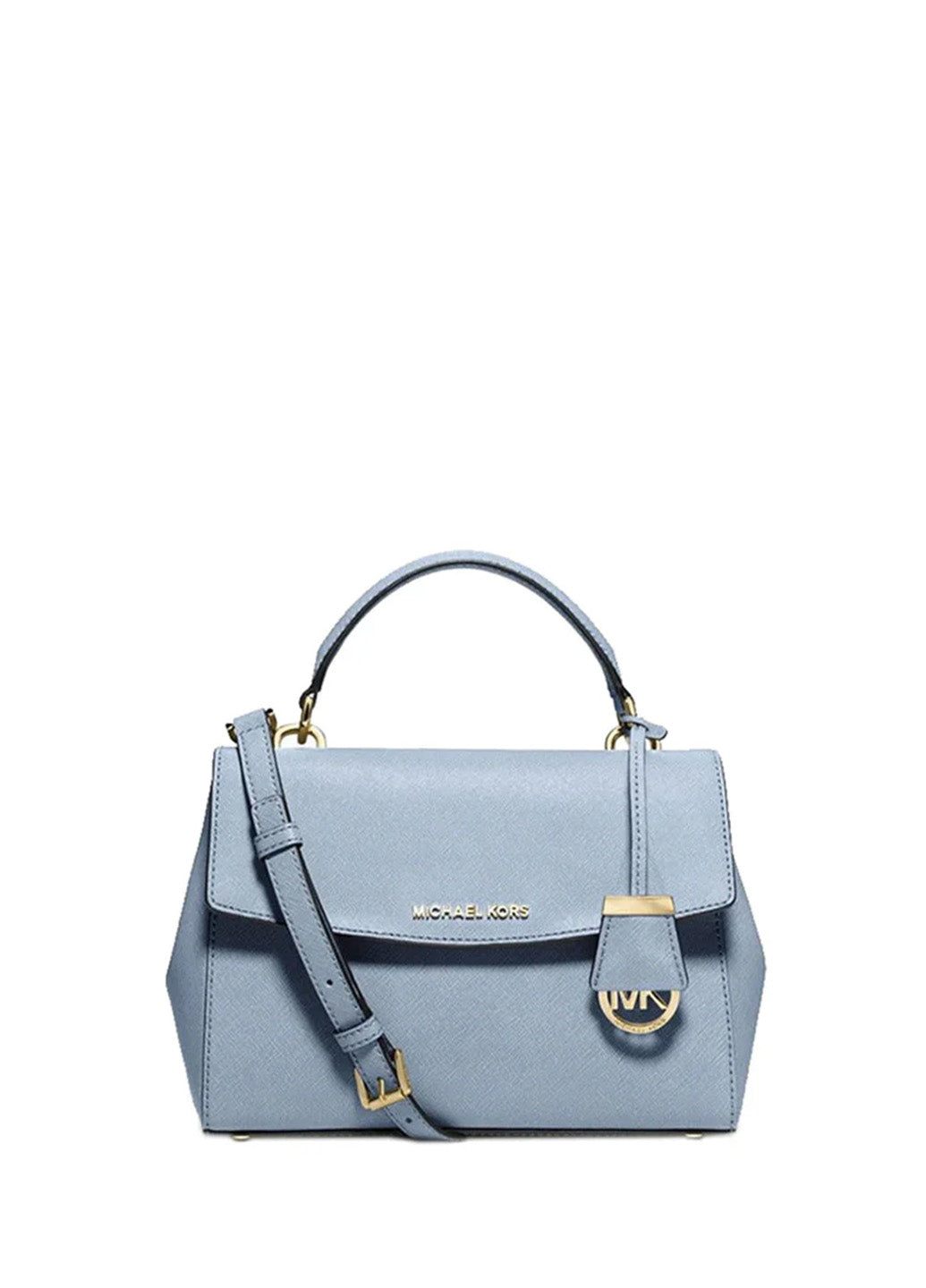 Michael Kors Ava Small Saffiano Leather Light Blue