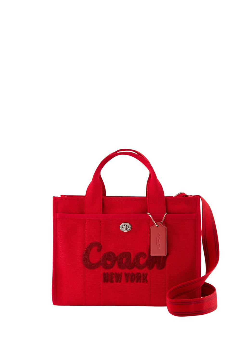 Coach Cargo Tote Bag 26 Red