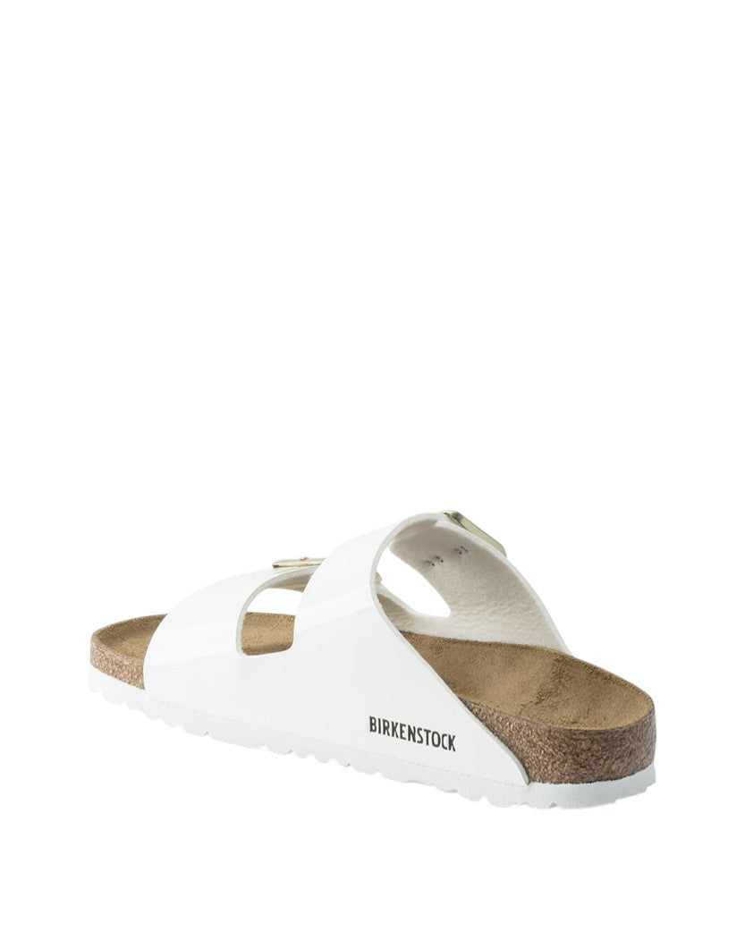 Birkenstock Arizona Birko-Flor Patent White
