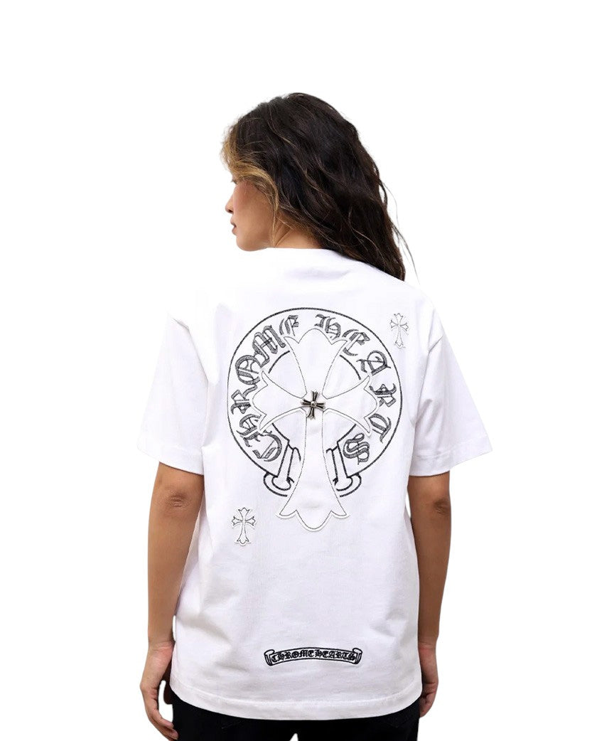 Футболка Chrome Hearts T-Shirt White CH121-WT | SSTORIES