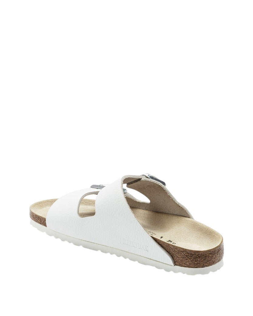 Birkenstock Arizona Natural Leather White — SSTORIES