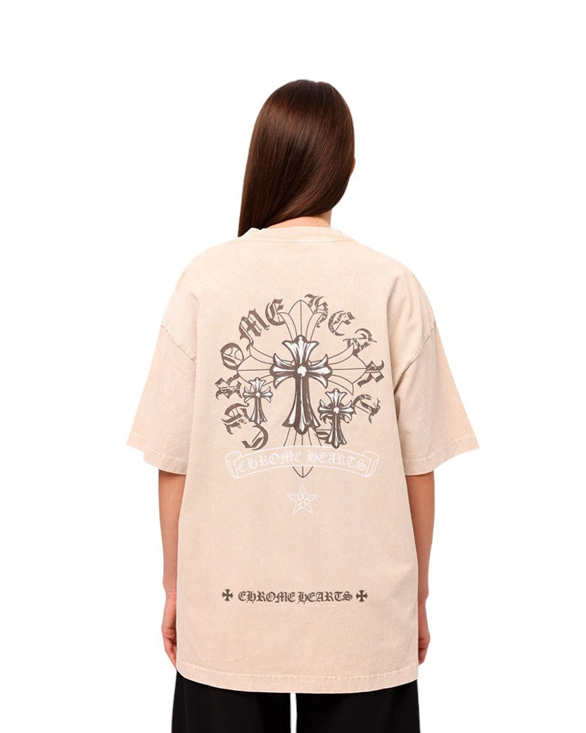 Chrome Hearts T-Shirt Washed Apricot CH105-WAT