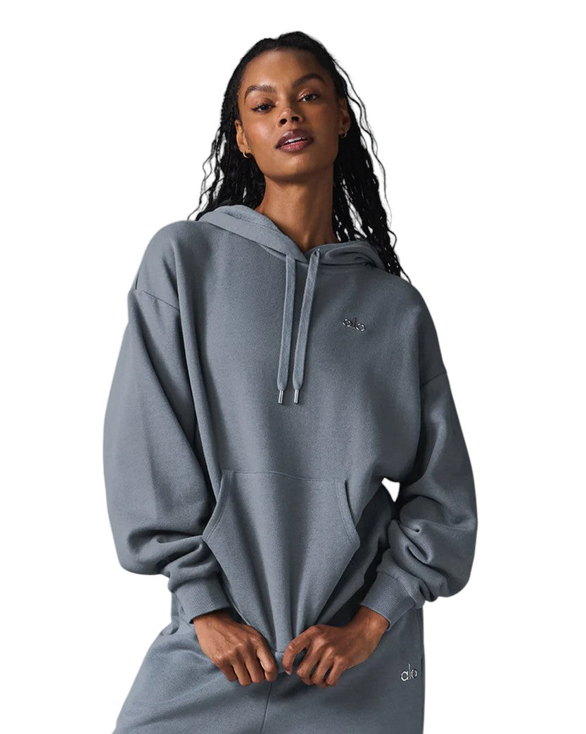 Alo Yoga Accolade Hoodie Steel Grey