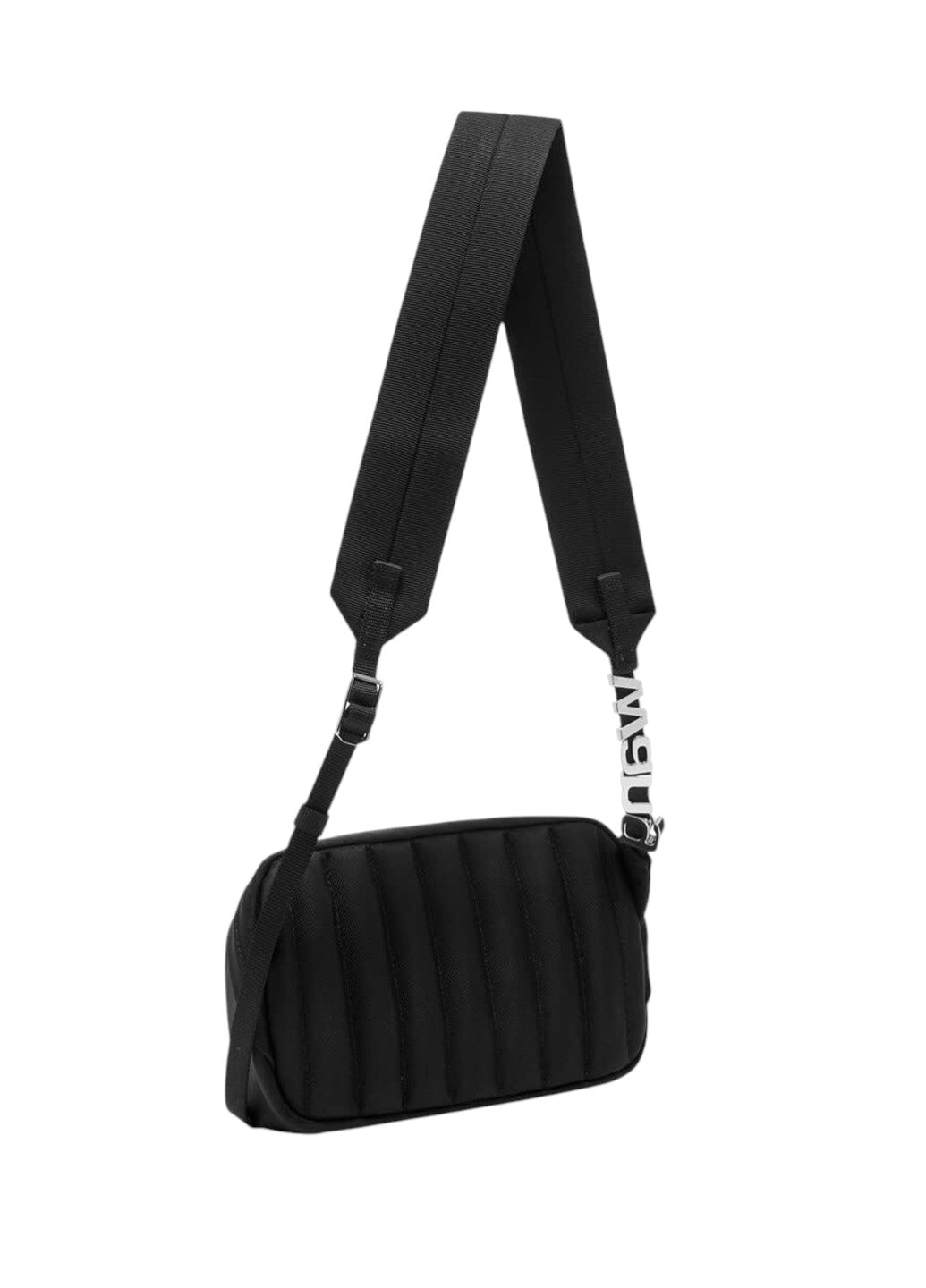 Сумка Alexander Wang Heiress Crossbody Satin Bag Black — SSTORIES
