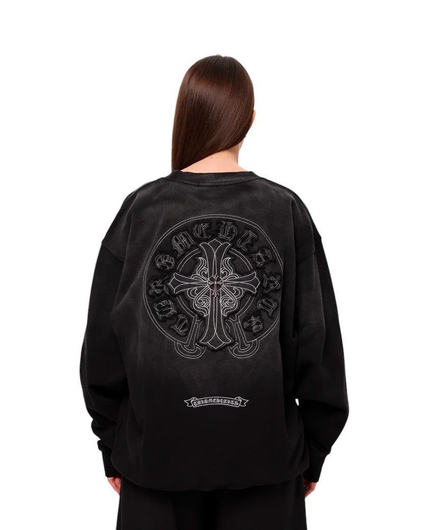 Світшот Chrome Hearts Sweatshirt Black CH119-BK | SSTORIES