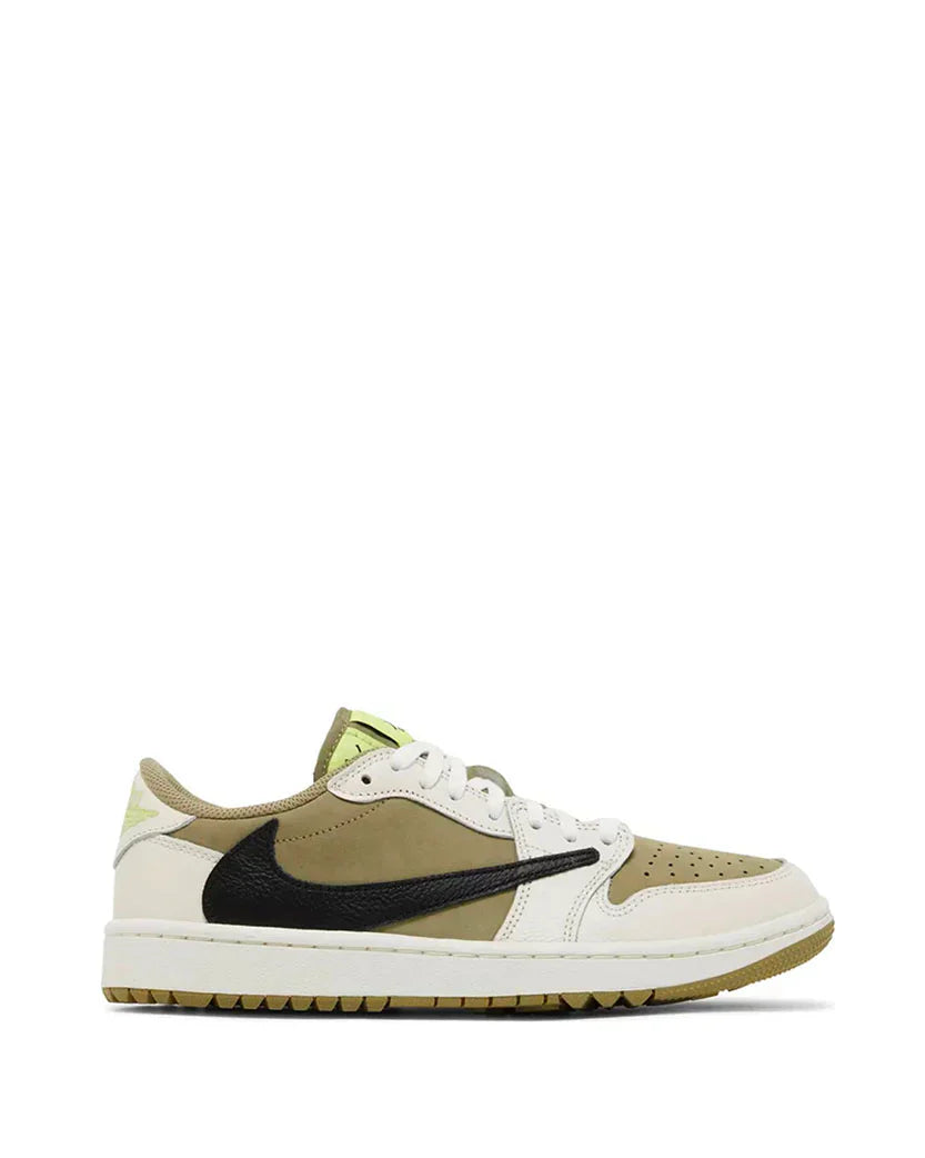 Travis Scott x Air Jordan 1 Low Golf 'Neutral Olive'