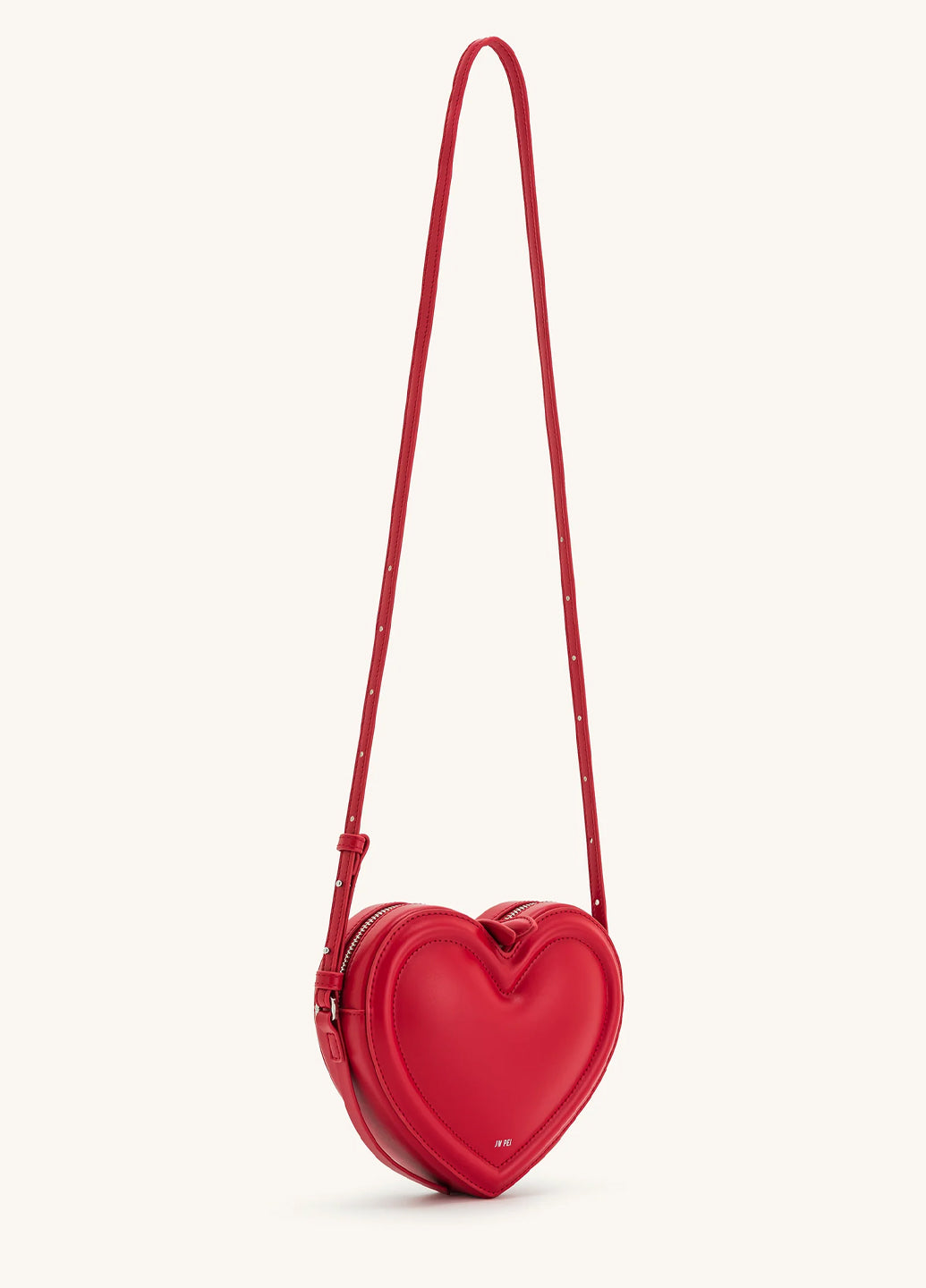 JW PEI Arlene Heart Shaped Bag Magenta