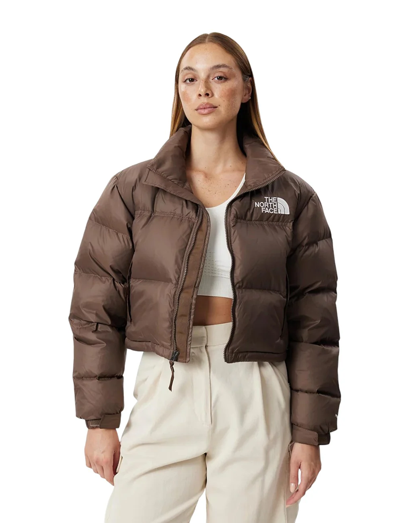 The North Face Women’s Nuptse Short Jacket Brown