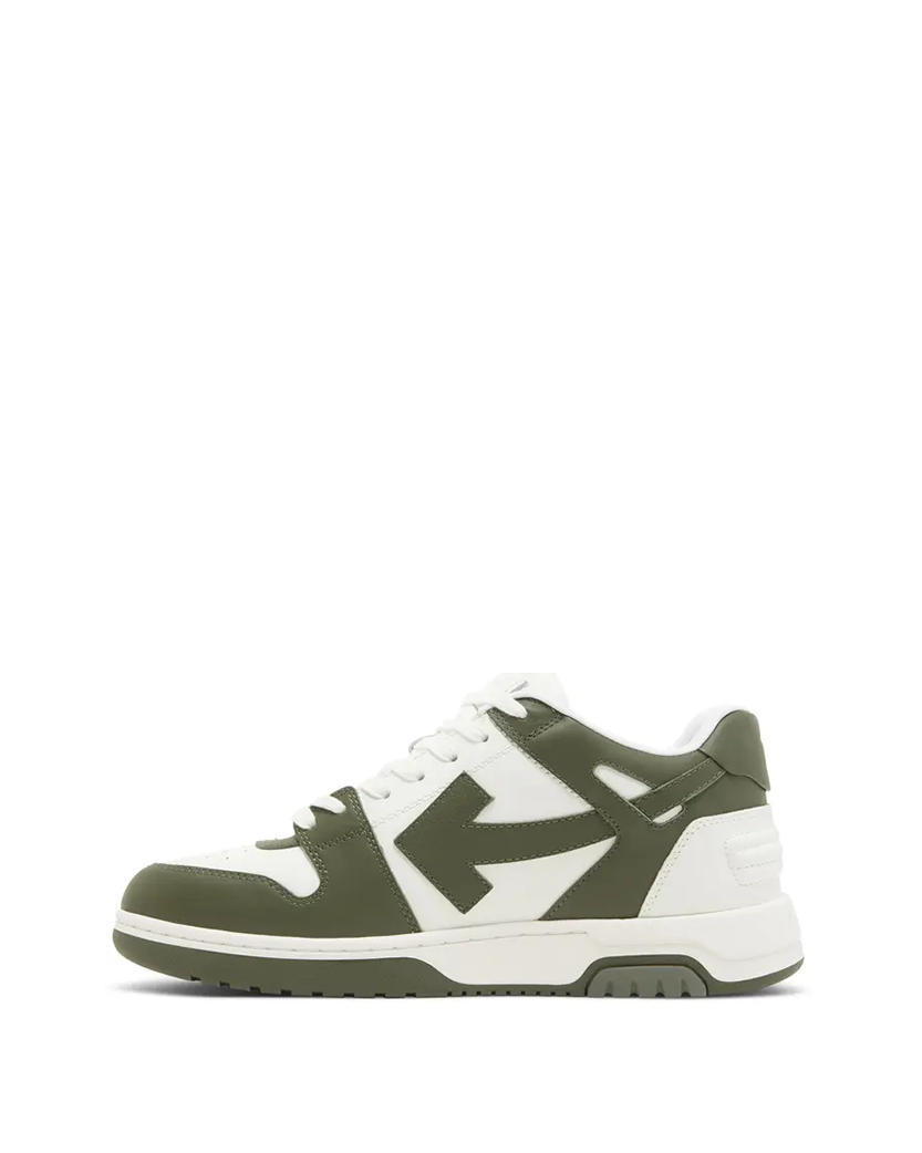 Off White Out Of Office 'OOO' Sneakers White-Khaki