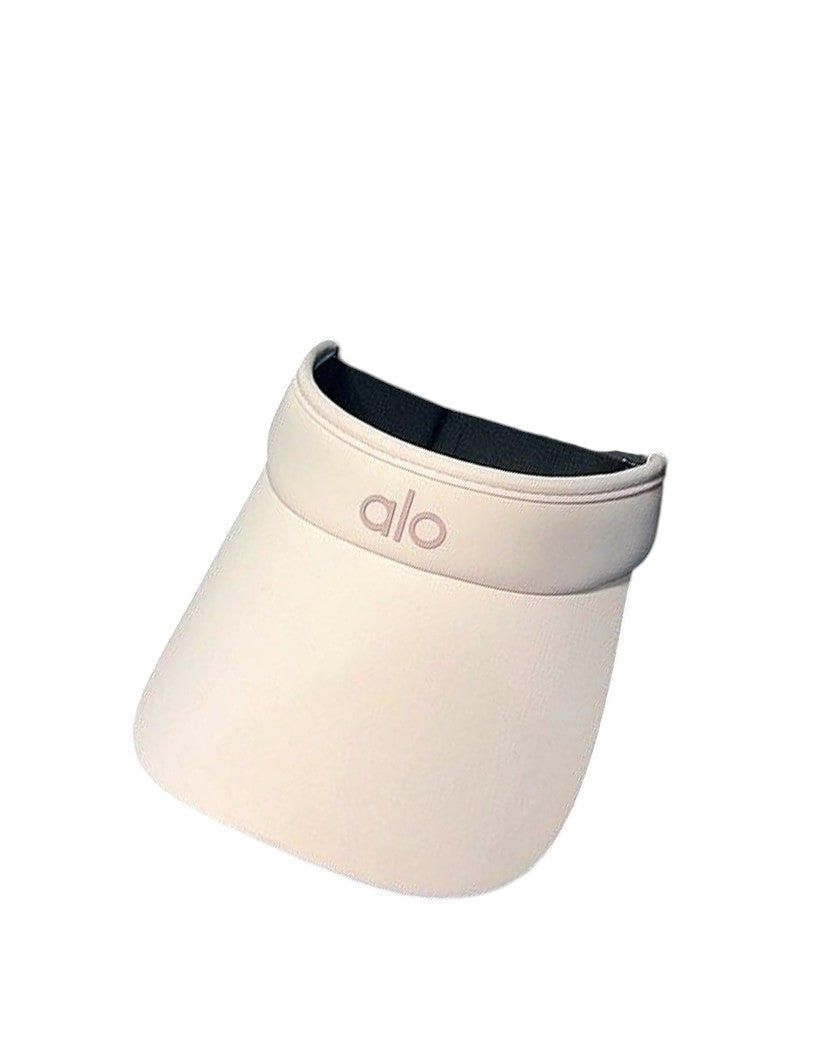 Alo Yoga Wide Solar Visor Light Pink