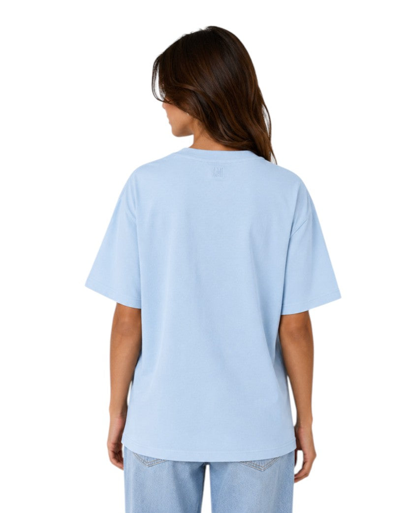 AMI ALEXANDRE MATTIUSSI Ami de Coeur T-Shirt Blue