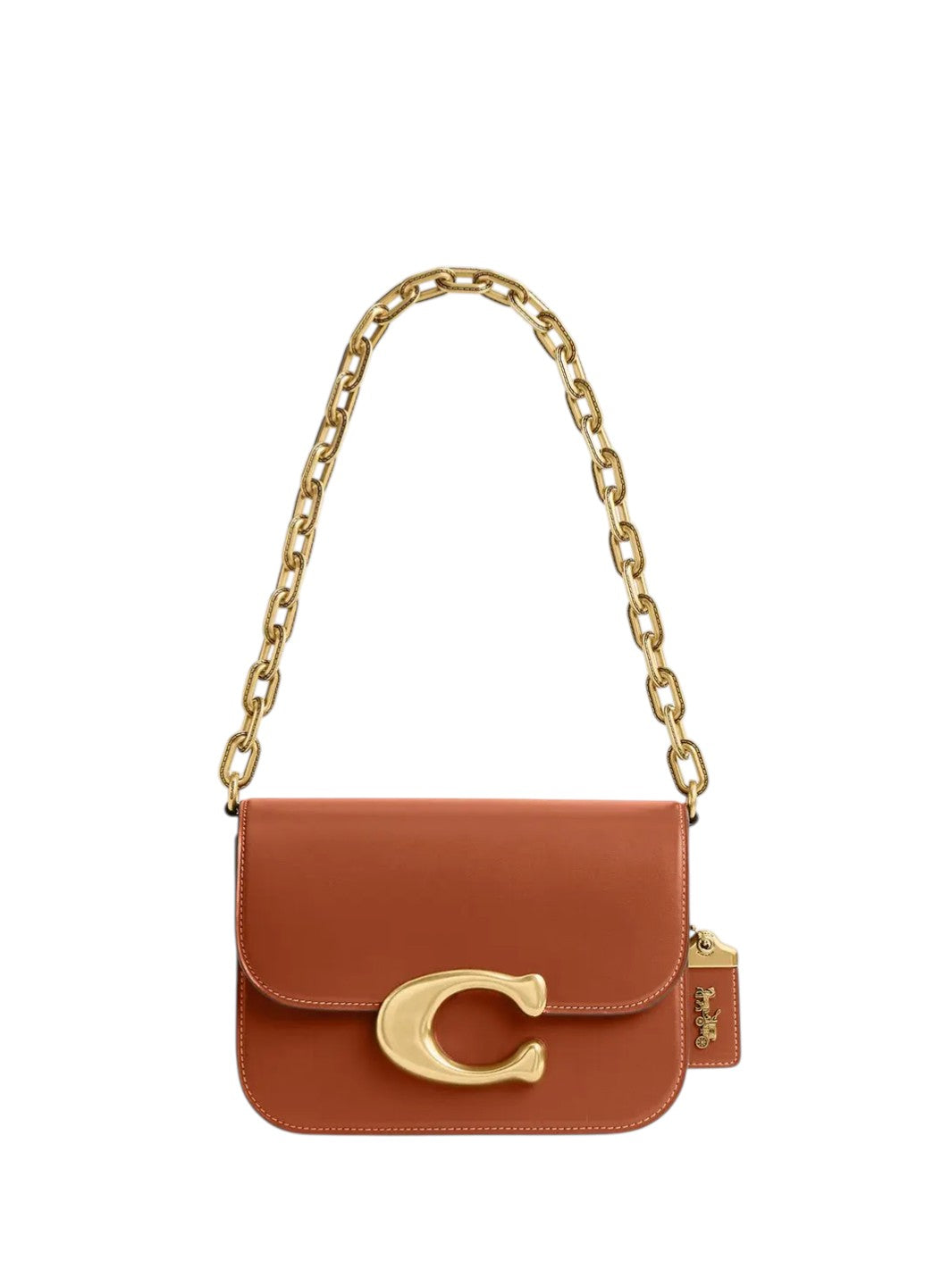 Coach Idol Shoulder Bag Brown