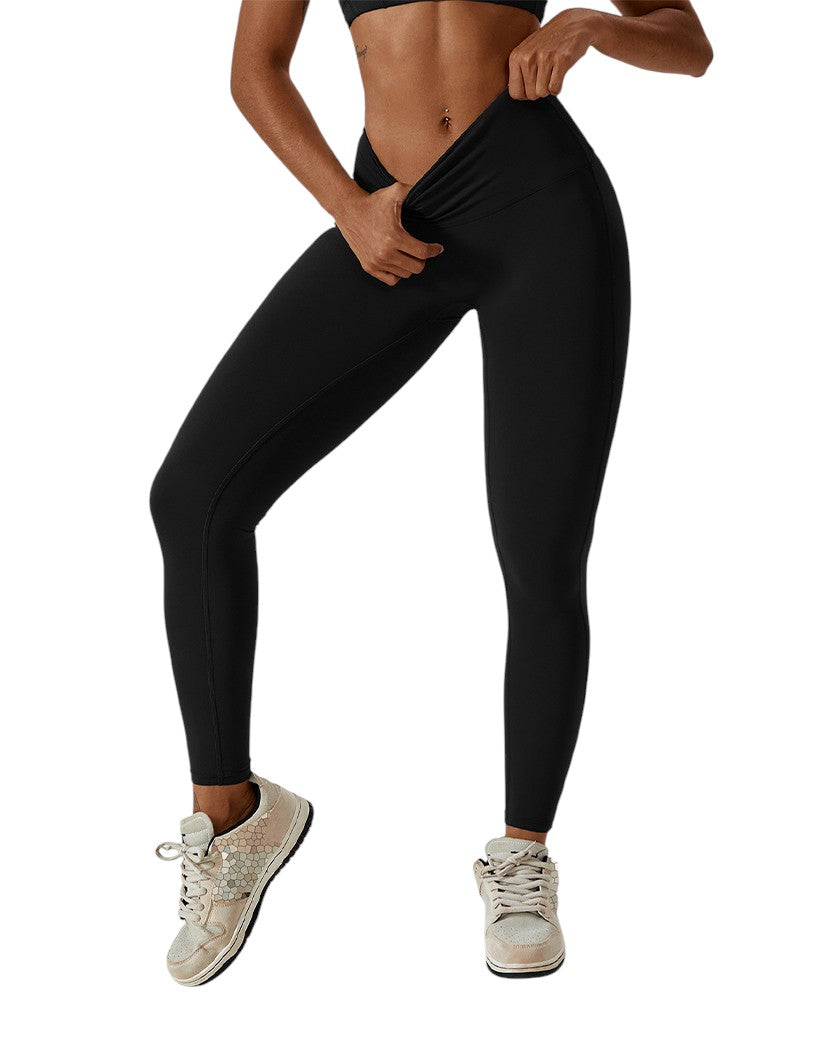 Alo Yoga Stretching High Waist Leggings Black 82611-BK