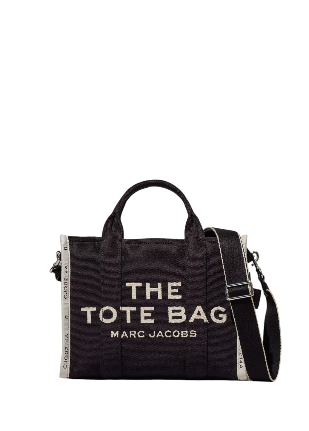 Сумка Marc Jacobs Jacquard Small Tote Bag Black — SSTORIES