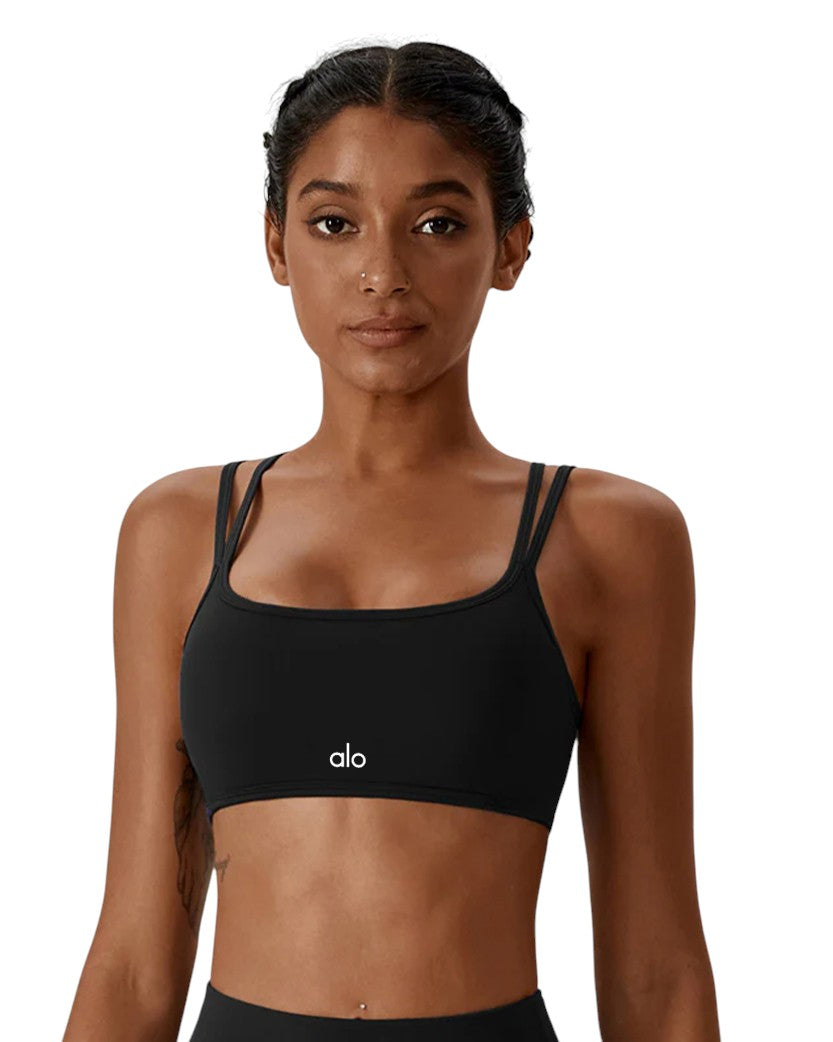 Alo Yoga Fitness Bra Black px09-BK