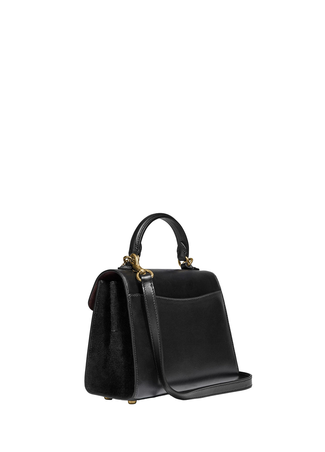 Coach Tabby Top Handle 20 in Signature Canvas Tan Black