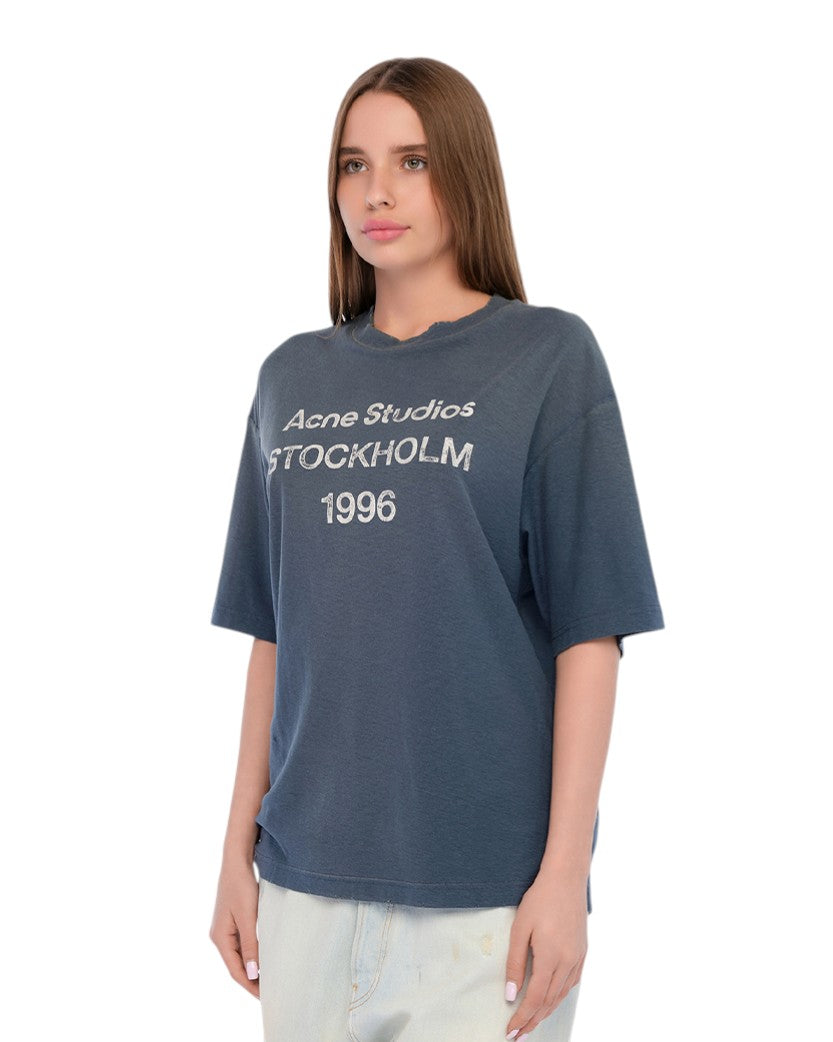 Acne Studios Exford 1996 T-Shirt Deep Blue