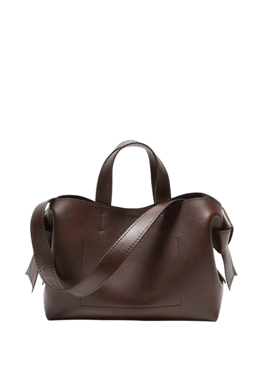 Сумка Acne Studios Musubi Tote Dark Brown | SSTORIES