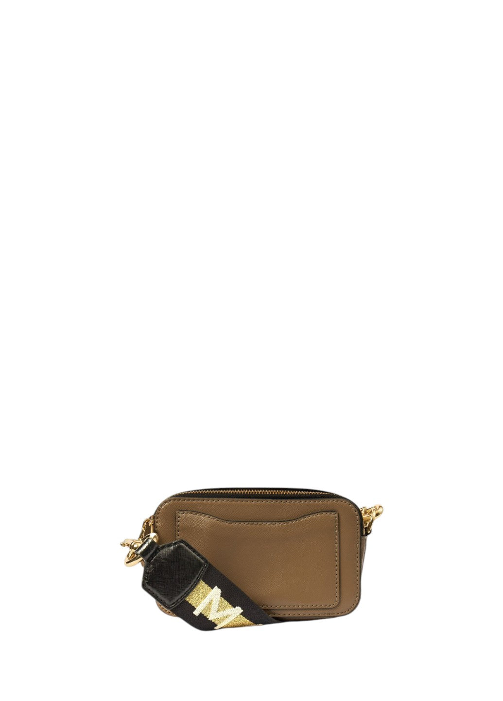 Marc Jacobs The Snapshot Logo Strap French Grey Multi