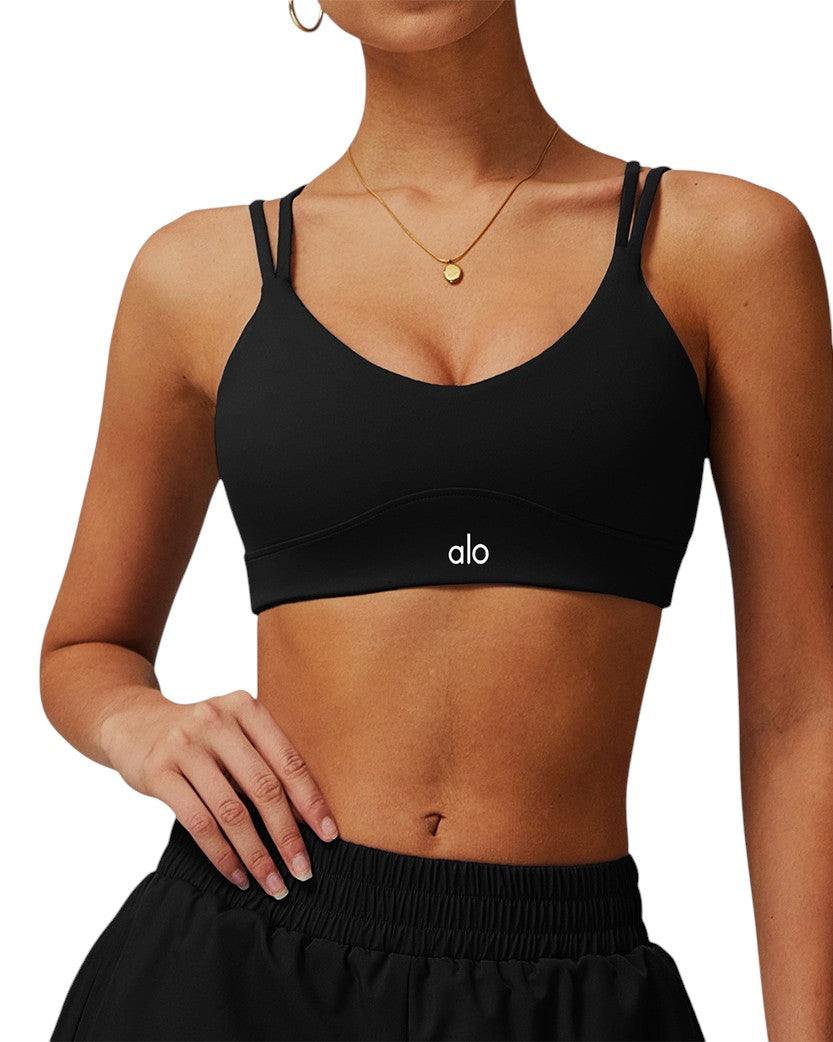 Alo Yoga Tight Bra Black 40132-BK