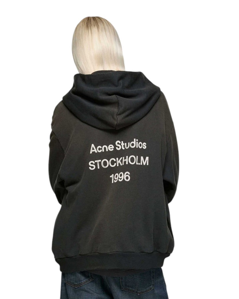 acne studios パーカー XL Худі Acne Studios Logo Hoodie Black | SSTORIES
