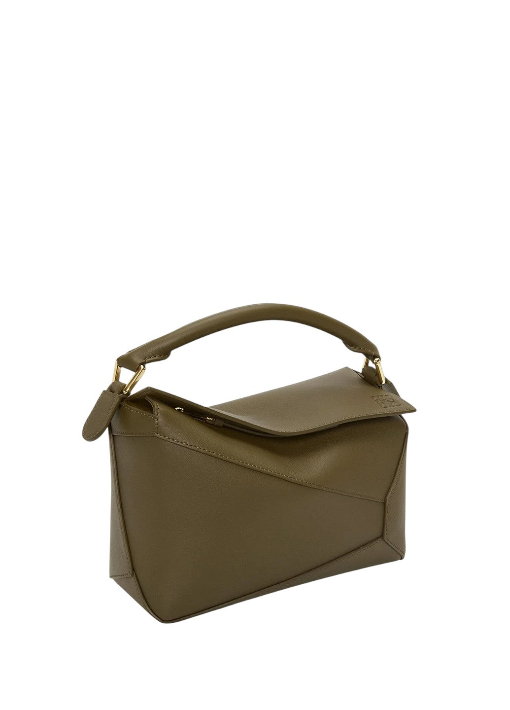 Сумка Loewe Small Puzzle Bag Classic Calfskin Dark Khaki Green