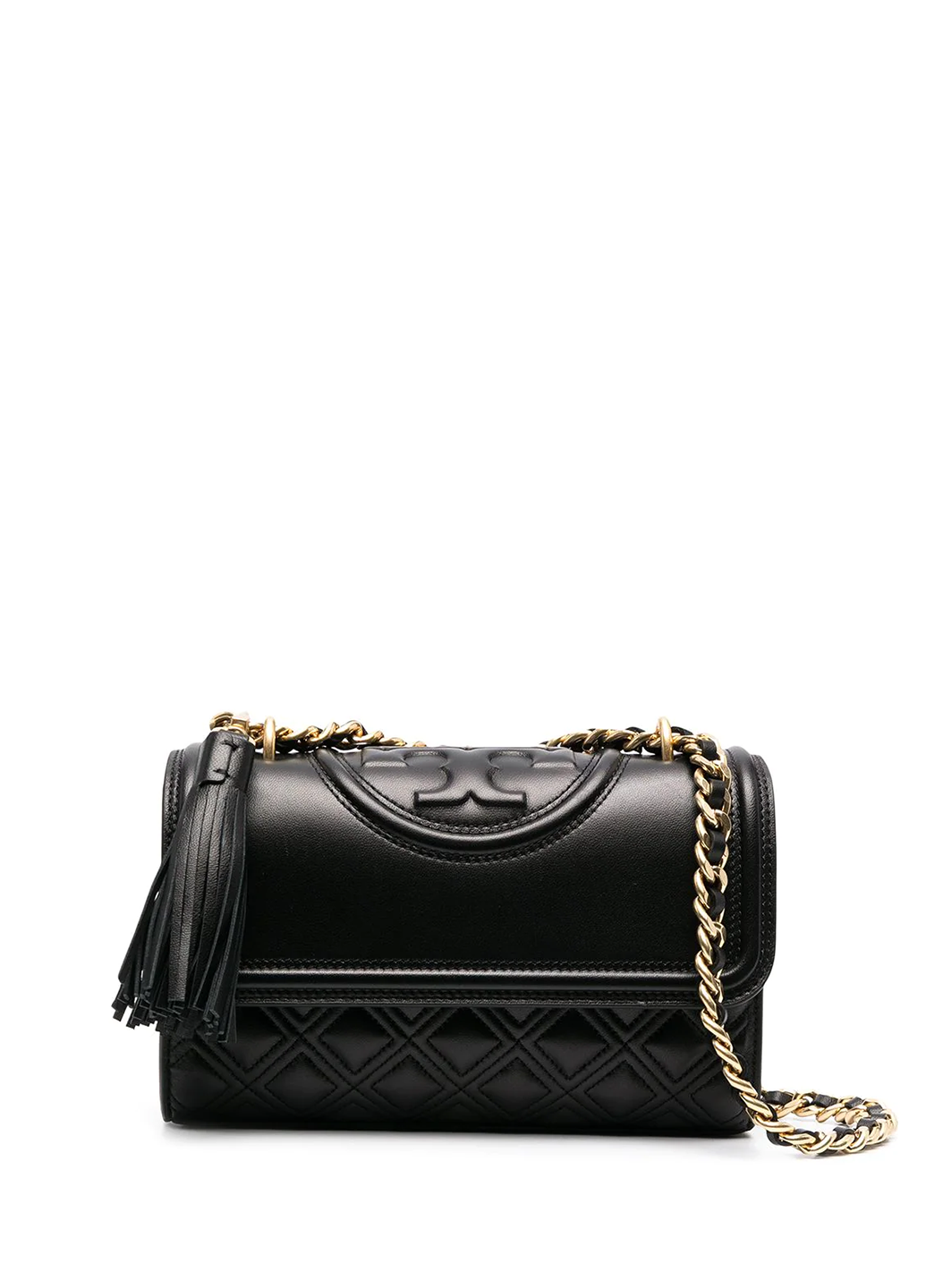Tory Burch Fleming Small Convertible Bag Black
