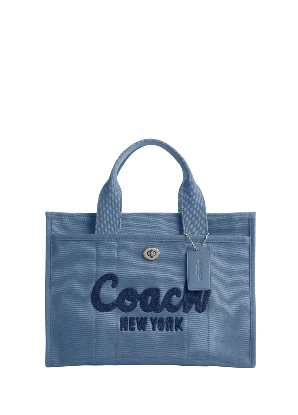 Coach Cargo Tote Bag 34 Slate Blue