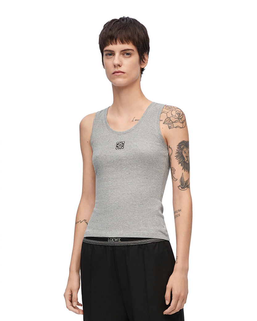 Loewe Anagram Tank Top Grey