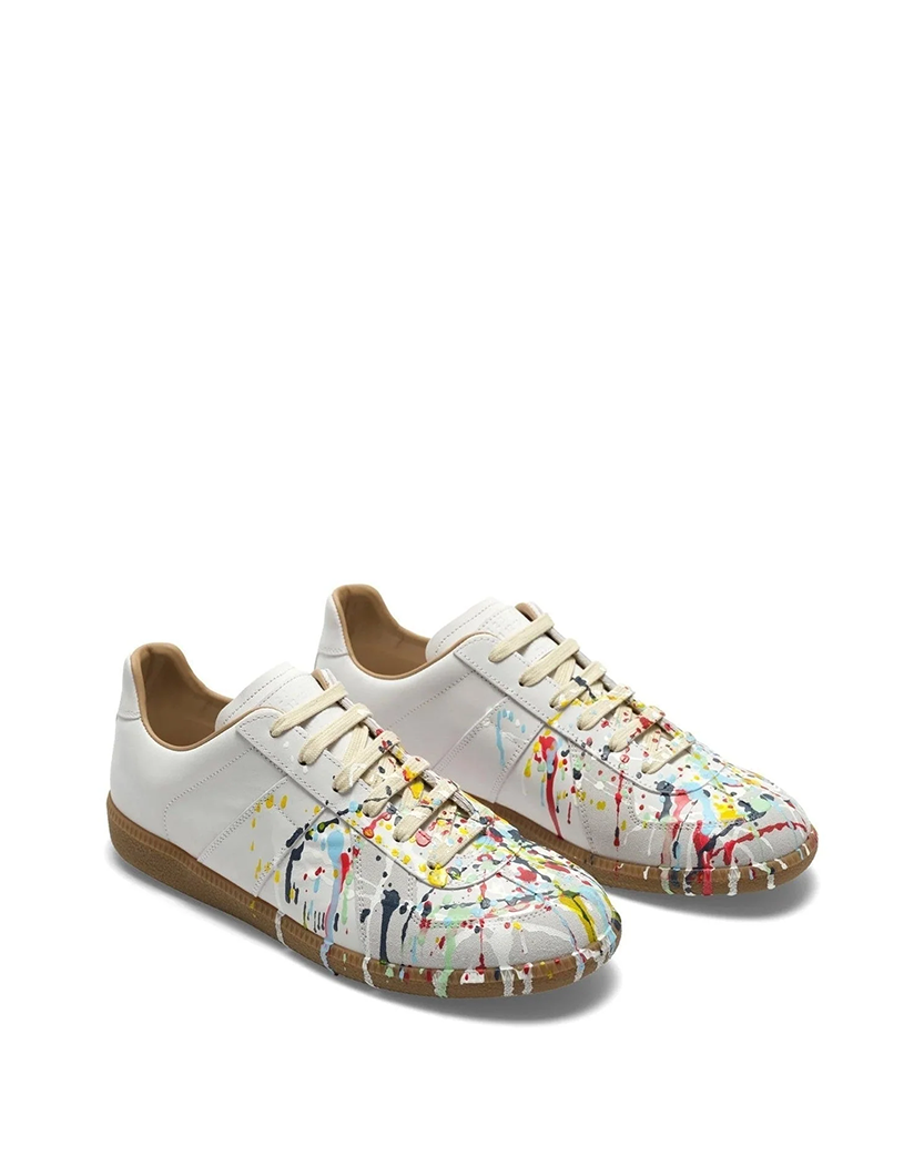 Кросівки Maison Margiela Replica Sneakers White/Paint | SSTORIES