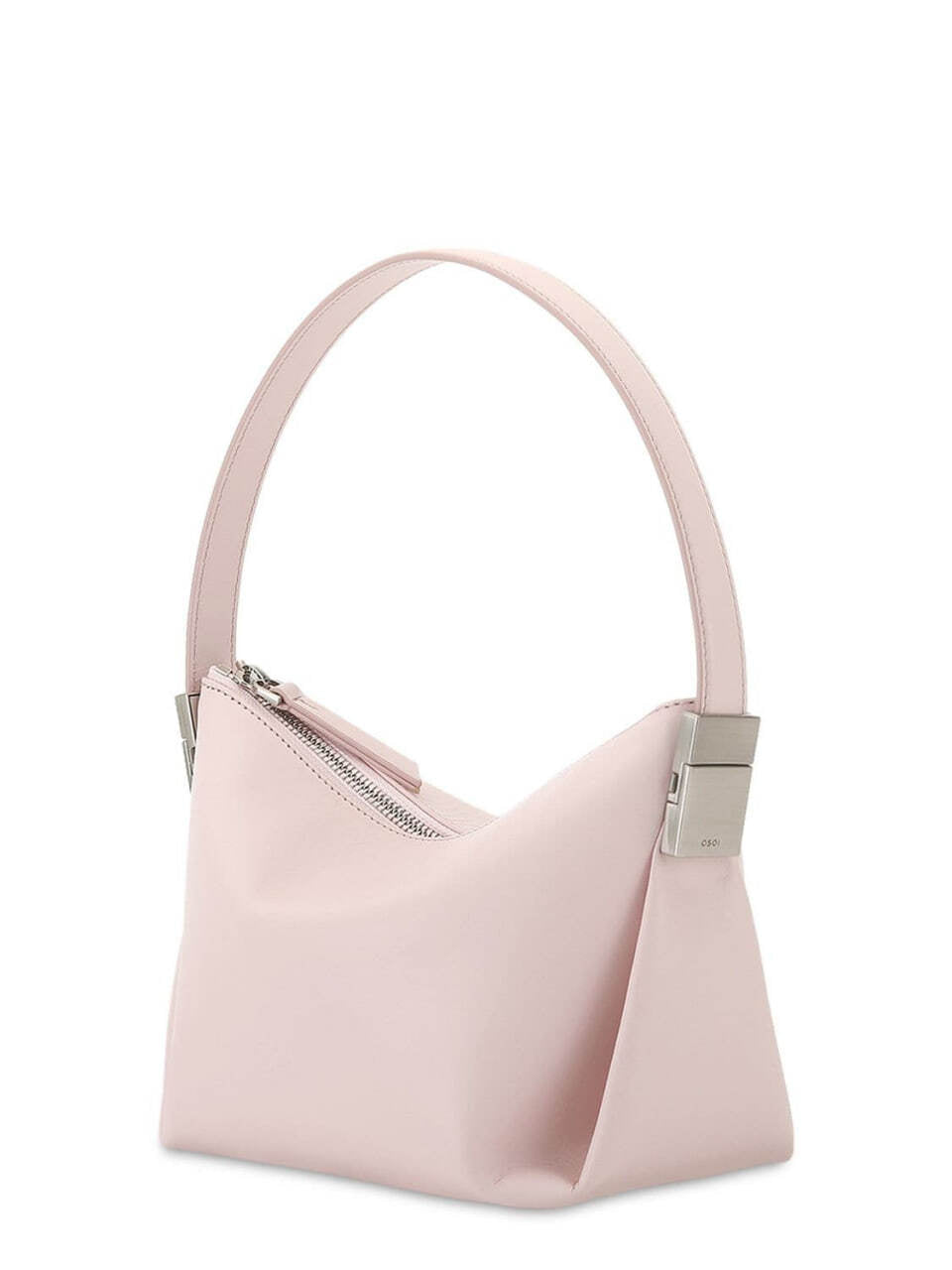 Osoi Bean Leather Shoulder Bag Pink