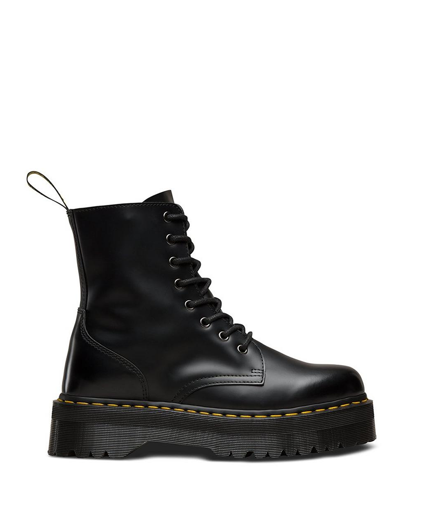 Dr. Martens Jadon Black Polished Smooth