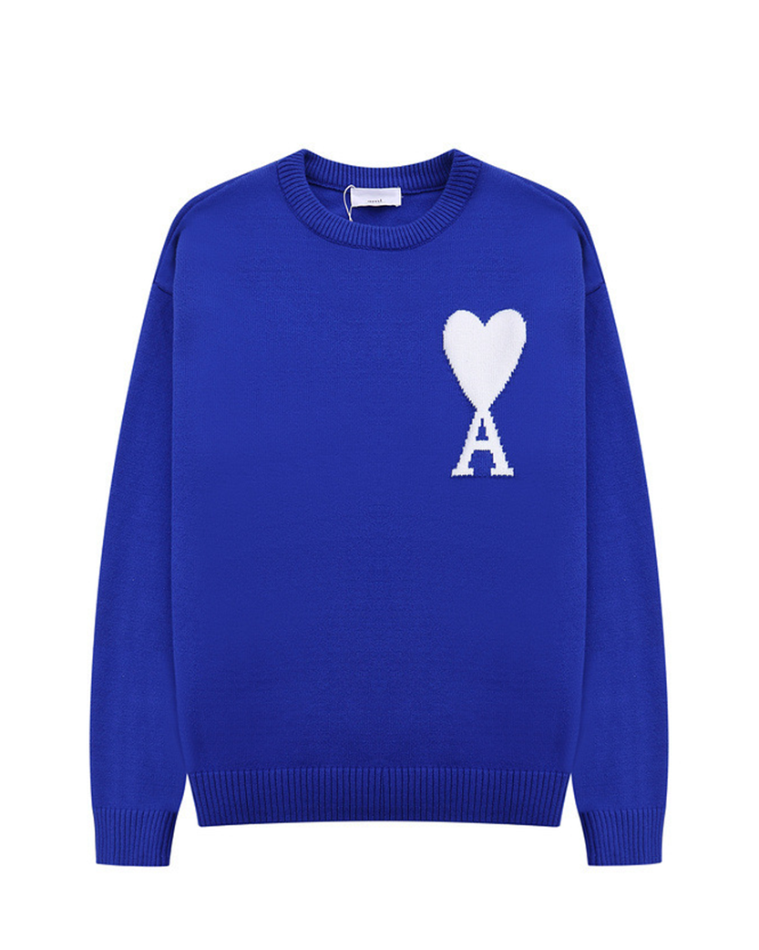 なつさん専用 Ami Paris oversized sweater AMI PARIS oversized sweater blue