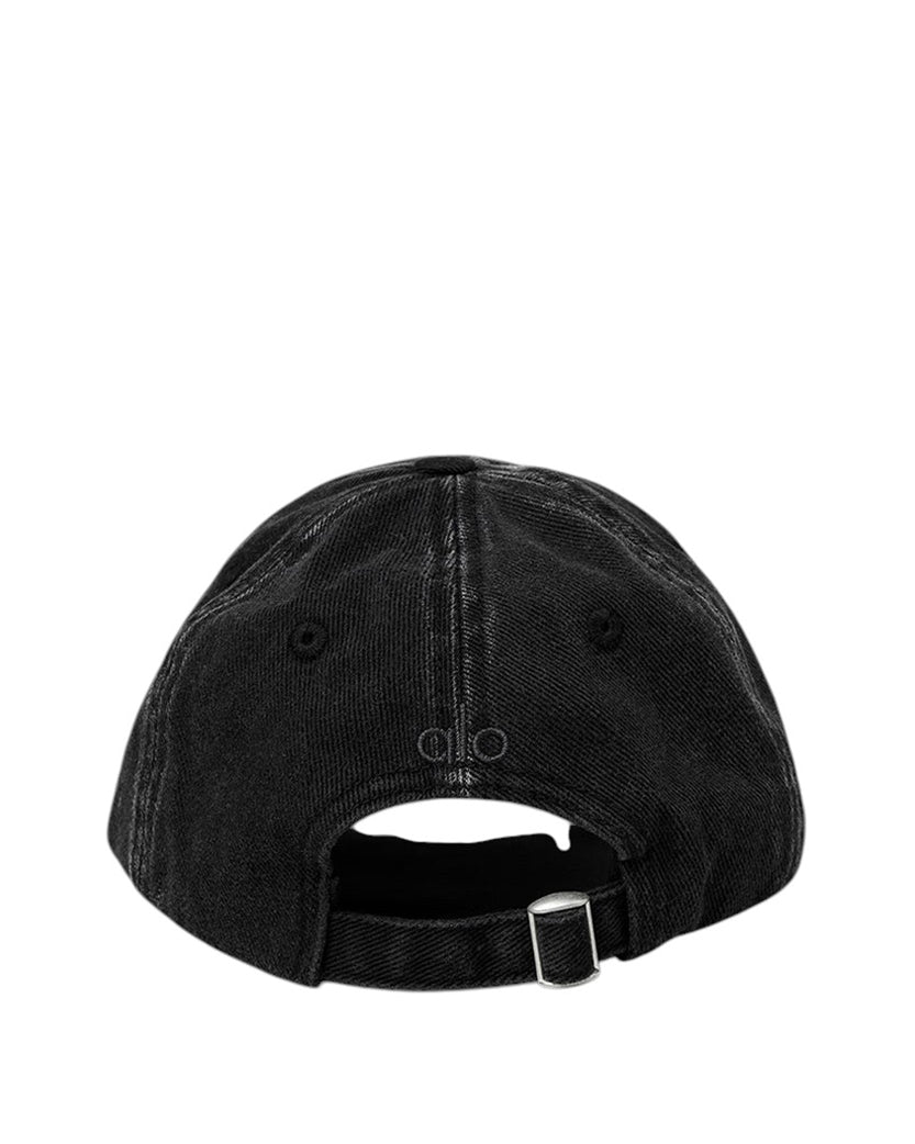 Кепка Alo Yoga Washed Off-Duty Cap Vintage Black | SSTORIES