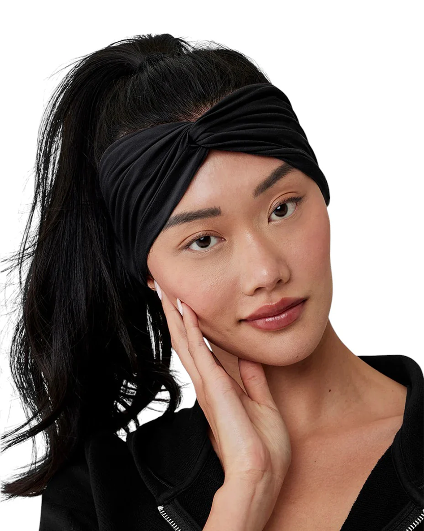 Alo Yoga Alosoft Headband 3-Piece Black