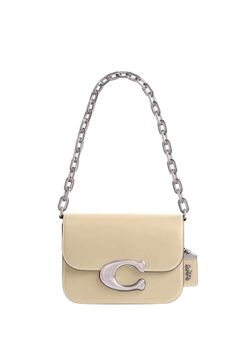 Coach Idol Shoulder Bag Ivory