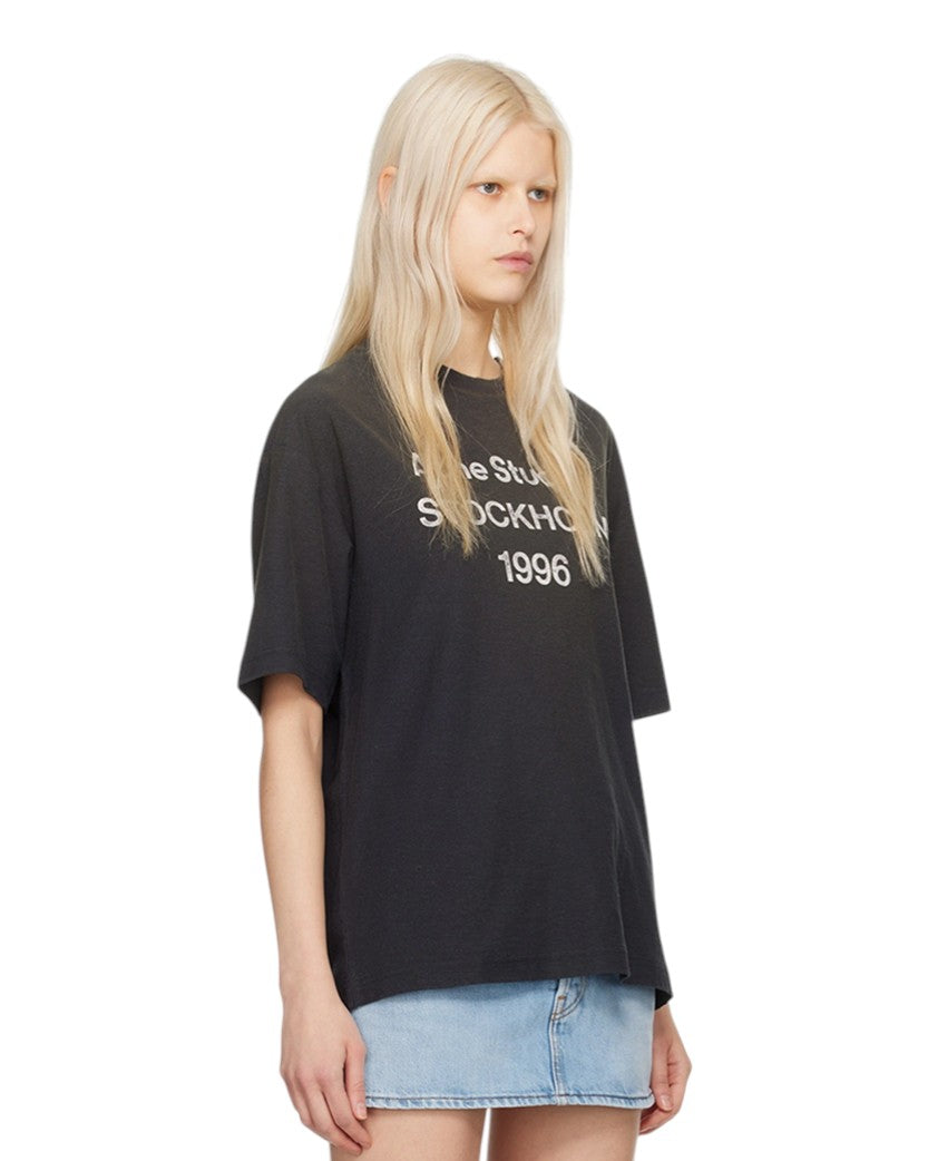 Acne Studios Exford 1996 T-Shirt Faded Black