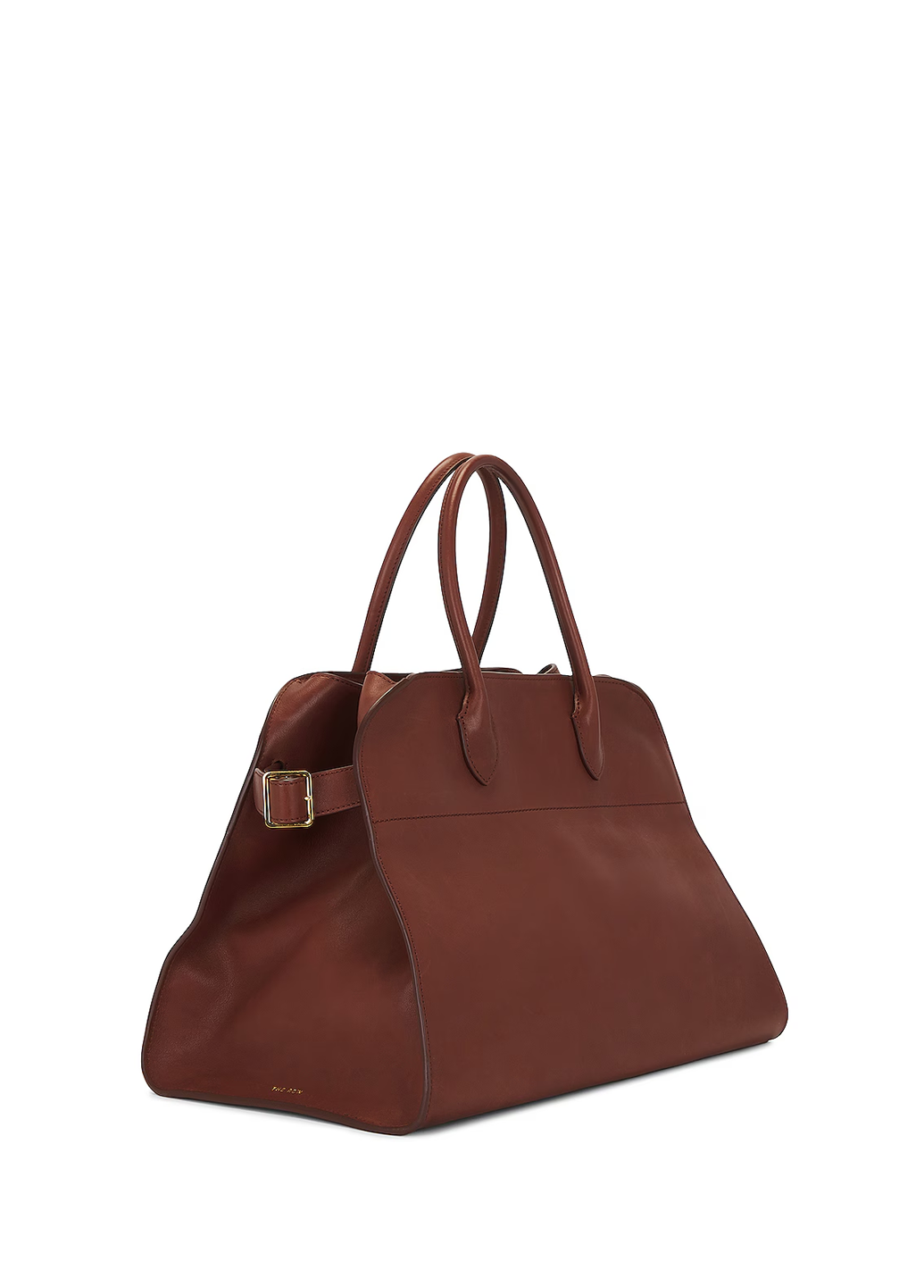 The Row Soft Margaux 15 Bag in Leather Amaranto
