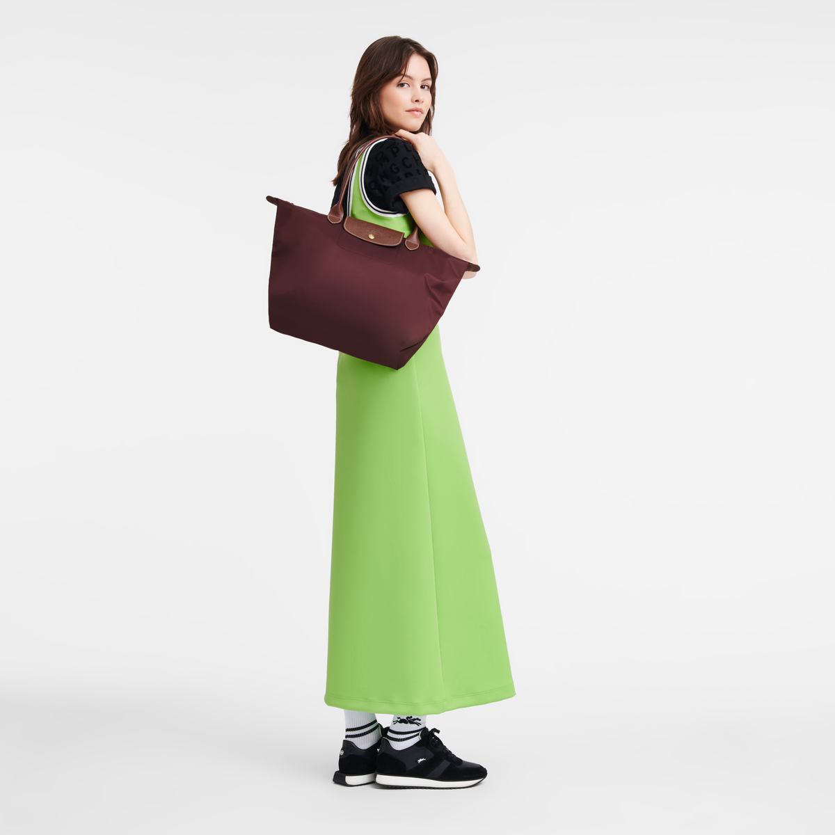 Longchamp Le Pliage Original L Tote Bag Burgundy