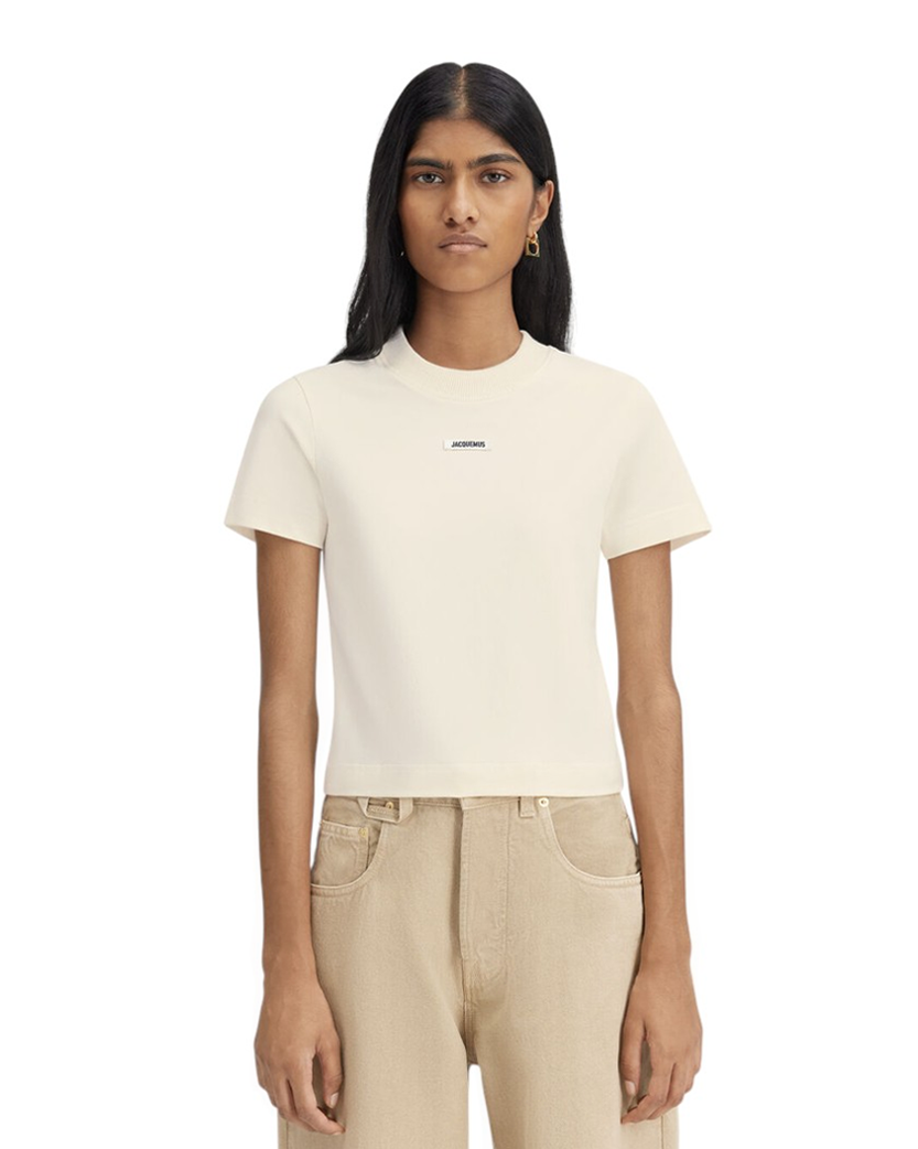 Jacquemus Les Classiques The Gros Grain T-Shirt Light Beige
